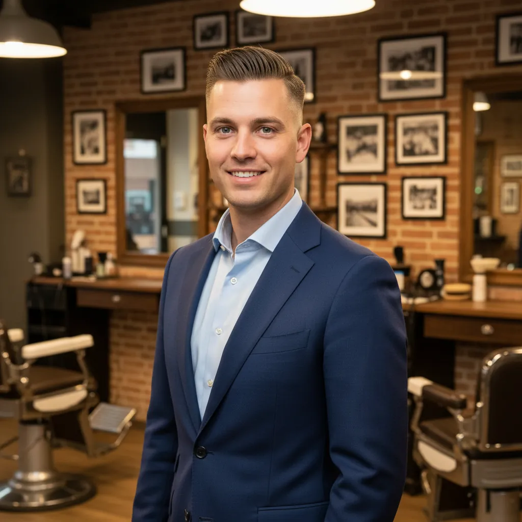 Herenkapsels — man met frisse coupe